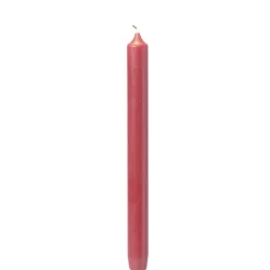 Bougie chandelle rouge Ø2xH25 cm x6 < Gifi New