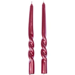 Bougie chandelle torsadée x2 < Gifi Discount