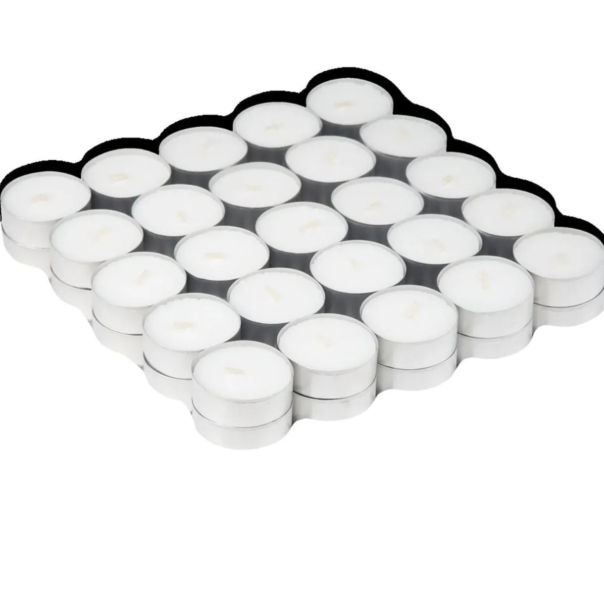 Bougie chauffe-plat blanche x100 < Gifi