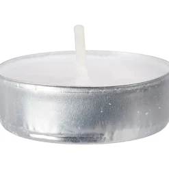Bougie chauffe-plat blanche x100