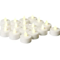 Bougie chauffe-plat LED blanc x18 < Gifi Outlet