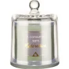 Bougie cloche message senteur Vanille noir