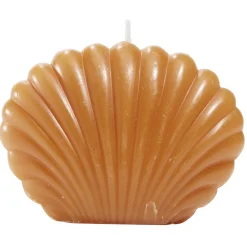 Bougie coquillage petit modèle 8,7x4,5xH6cm