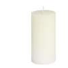 Bougie cylindrique Ø6xH12cm - 3 coloris