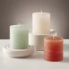 Bougie cylindrique Ø6,7xH7,5cm (3 modèles) < Gifi Online
