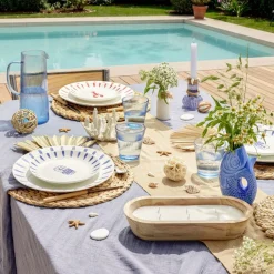 Bougie dans pot en bois grand modèle 30x14xH5,5cm < Gifi Clearance
