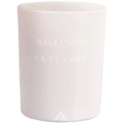 Bougie dans verre inscription Rallumer la flamme senteur passion 40H < Gifi Clearance