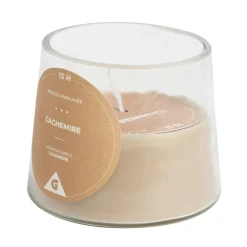 Bougie dans verre senteur cachemire Ø9xH7.5cm < Gifi Clearance
