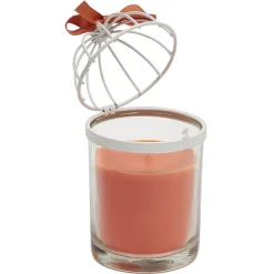Bougie dans verre style cage à oiseau < Gifi Best