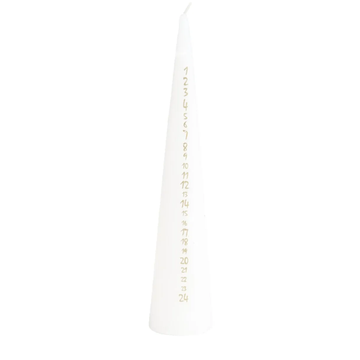 Bougie de l'Avent forme sapin Ø5xH25 cm (3 modèles) < Gifi Clearance