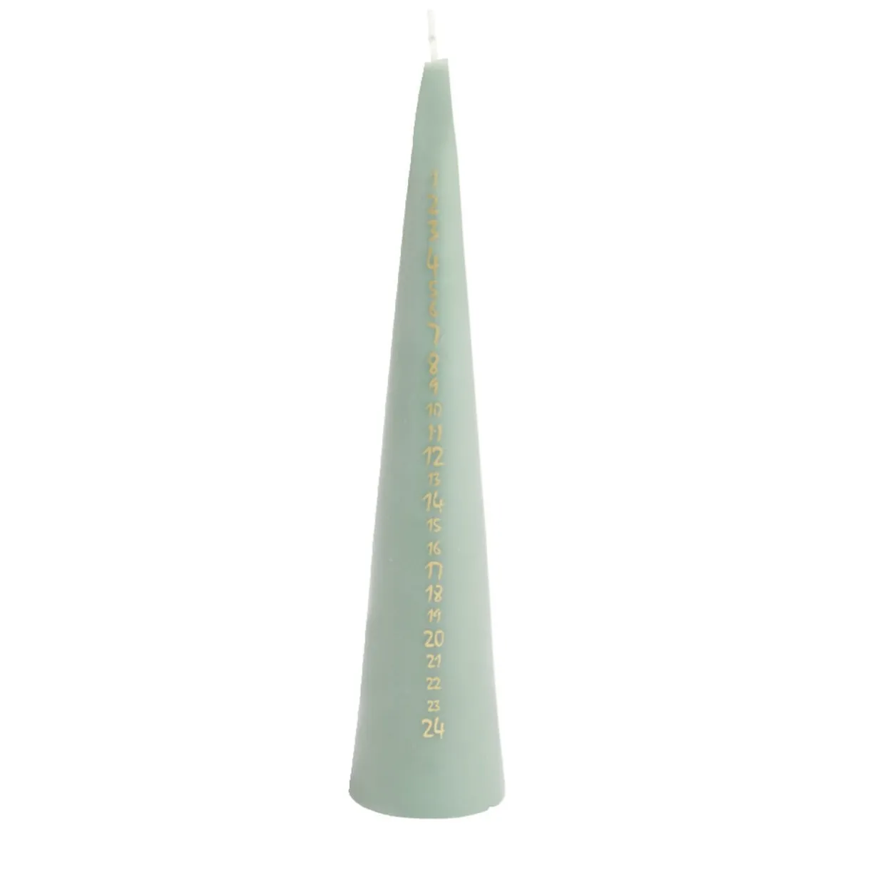 Bougie de l'Avent forme sapin Ø5xH25 cm (3 modèles) < Gifi Clearance