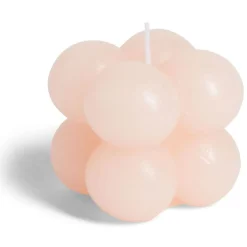 Bougie design bulle - 2 modèles rose ou beige < Gifi Sale