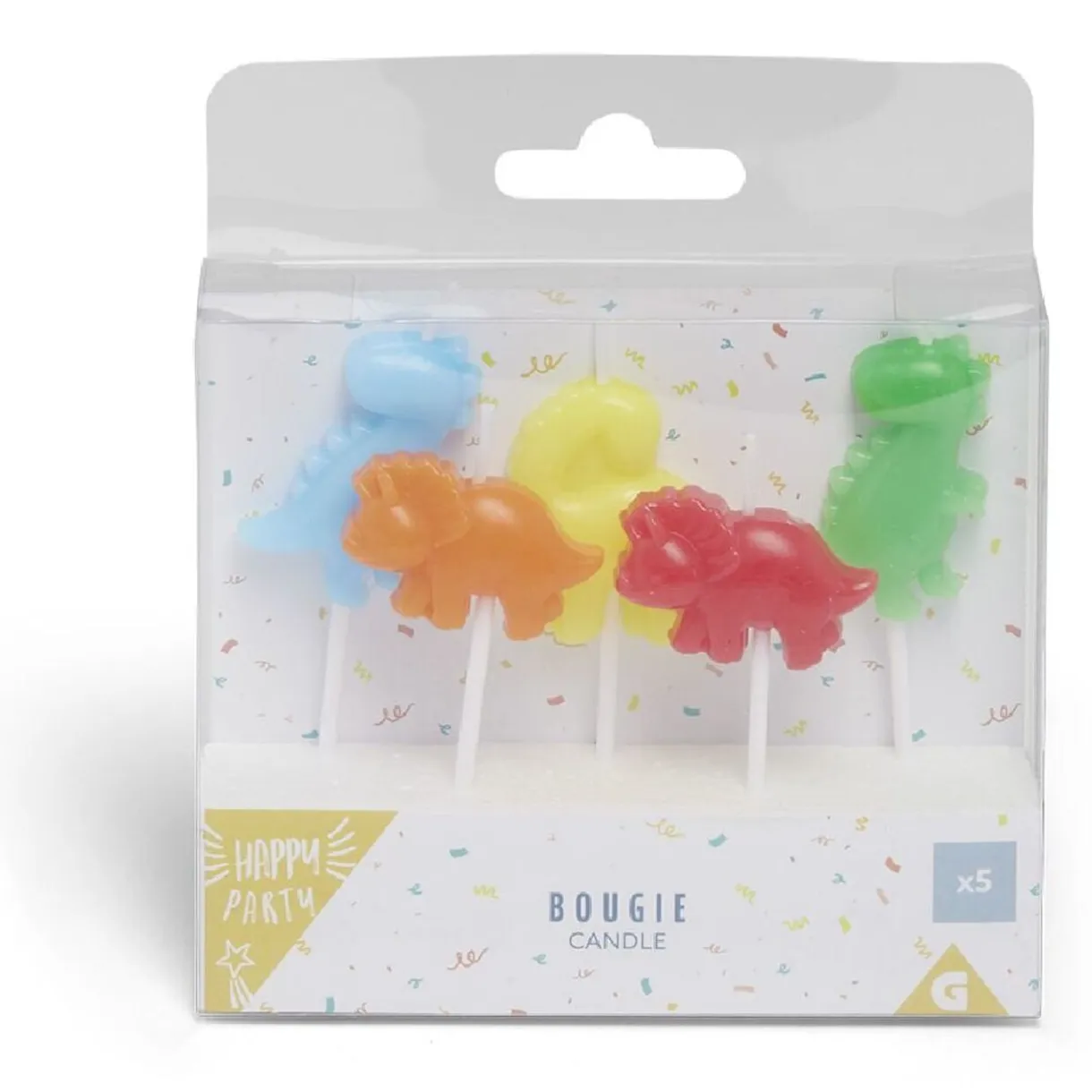 Bougie dinosaure pique x5 < Gifi Clearance