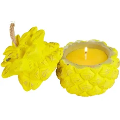 Bougie en forme d'ananas avec couvercle < Gifi Online