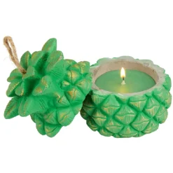 Bougie en forme d'ananas avec couvercle < Gifi Online