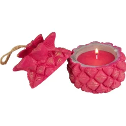 Bougie en forme d'ananas avec couvercle < Gifi Online