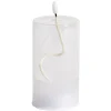 Bougie en verre à LED Ø8xH15cm < Gifi New