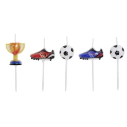 Bougie football pique x5 < Gifi New