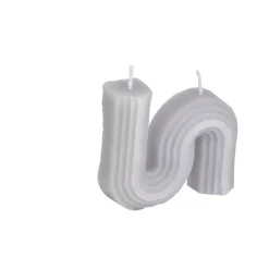 Bougie forme géométrique 9x2xH8cm < Gifi Hot