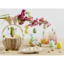 Bougie forme oeuf décoré pastel Ø5xH7cm (4 modèles) < Gifi Best
