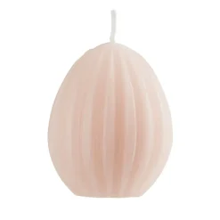 Bougie forme oeuf décoré pastel Ø5xH7cm (4 modèles) < Gifi Best