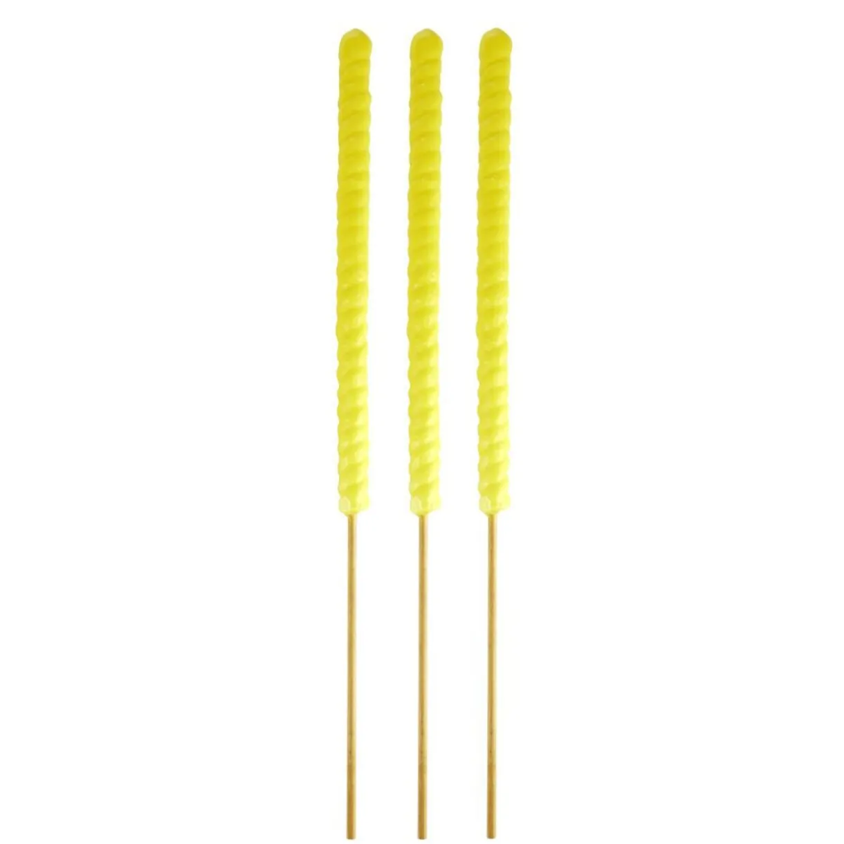 Bougie à la citronnelle x3 tige forme spirale Ø2,5xL70cm < Gifi Best