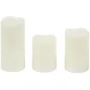 Bougie LED blanc chaud x3
