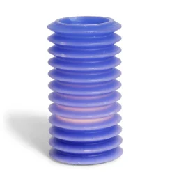 Bougie LED bleue Ø7,5xH14cm < Gifi Online