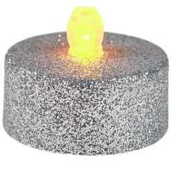 Bougie lumineuse argentée Noël x4 < Gifi Hot