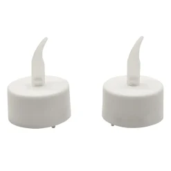 Bougie lumineuse à led blanc x2 < Gifi Discount
