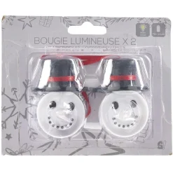 Bougie lumineuse led x2 à suspendre