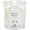 Bougie marron dans verre senteur ambre patchouli Ø7xH8cm