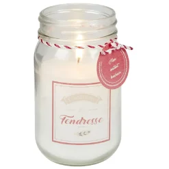 Bougie message dans pot fuchsia parfum passion < Gifi Discount