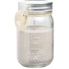 Bougie message grise Ø7,7xH13cm < Gifi New