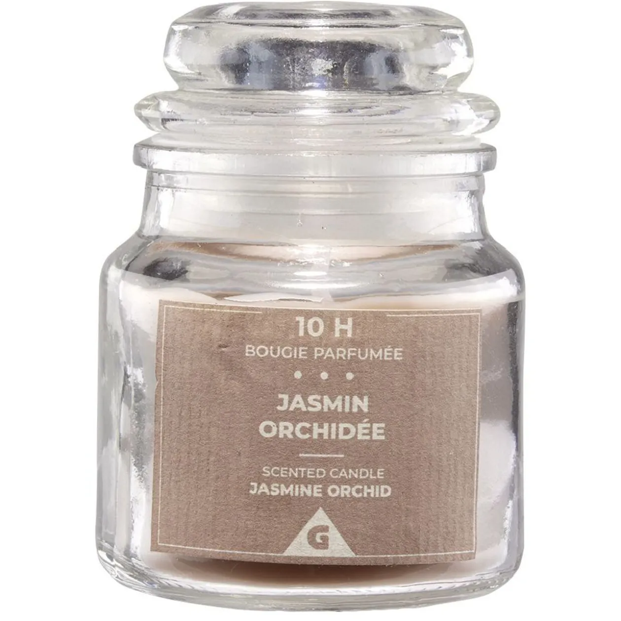 Bougie parfumée dans bonbonnière (8 modèles)