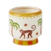 Bougie parfumée dans pot céramique motif animal tropical Ø8xH8cm (3 modèles) < Gifi Online