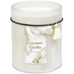 Bougie parfumée dans pot déco pampilles < Gifi Outlet