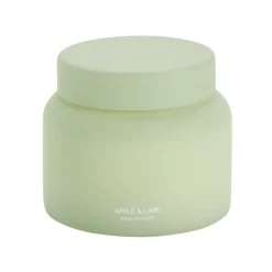 Bougie parfumée dans verre mat avec bouchon Ø9xH7cm (3 modèles) < Gifi Discount