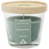 Bougie parfumée dans verre senteur eucalyptus Ø9xH8,3cm 25H < Gifi Discount