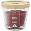 Bougie parfumée dans verre senteur fruits rouges < Gifi Online