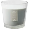 Bougie parfumée dans verre senteur coton Ø13,5xH12,5cm 30H