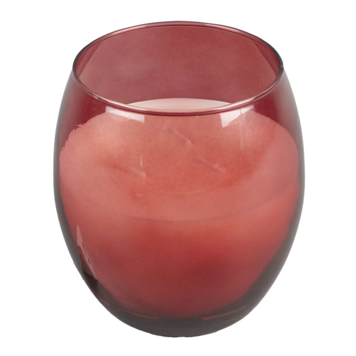 Bougie parfumée dans verre senteur fruits rouges 36H < Gifi Discount