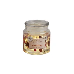 Bougie parfumée 12H avec décor intérieur LED (4 modèles)