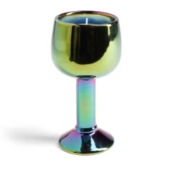 Bougie parfumée verre de vin haut céramique et verre 8H - 2 modèles < Gifi Best