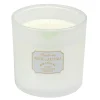 Bougie parfumée XXL en verre irridescent Ø15xH15cm (3 modèles)