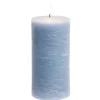 Bougie pilier bleue 50H