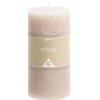 Bougie pilier marron 50H < Gifi Best