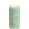 Bougie pilier verte 50H < Gifi Discount