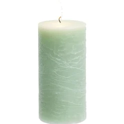 Bougie pilier verte 50H < Gifi Discount