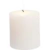 Bougie pillar rose 25H < Gifi Online